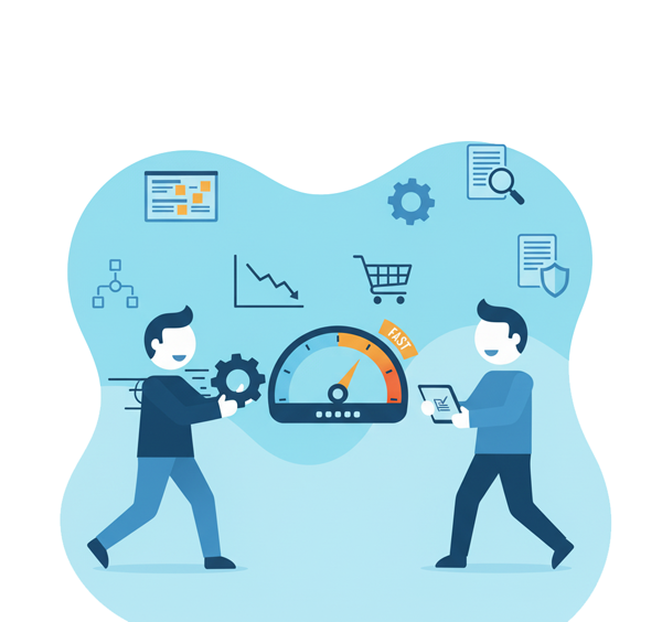 Fast delivery graphic