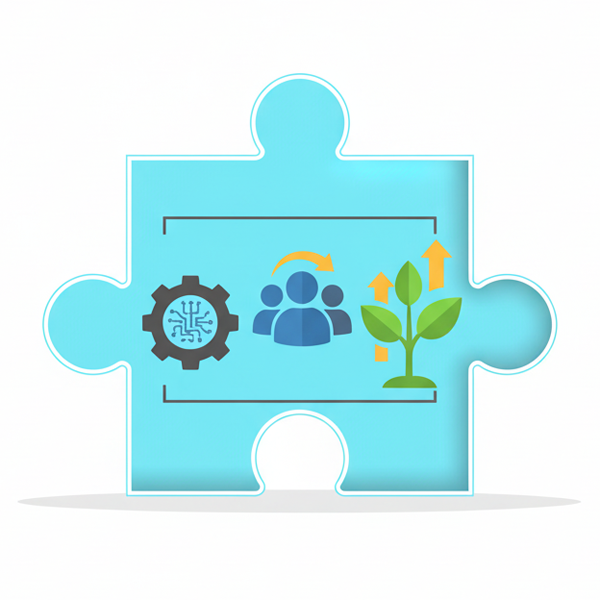 Graphic representing the needs of the whole team