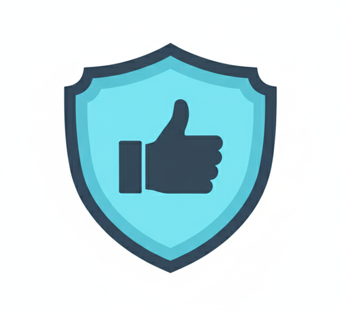 Trust and expertise symbol